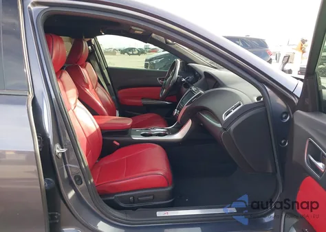 2018 Acura Tlx Tech A-Spec Pkgs из США, поврежденный, VIN 19UUB2F63JA007976